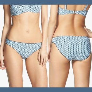 NWT $95 Tory Burch Baja Hipster Bikini Bottoms‎ [SZ XS ]